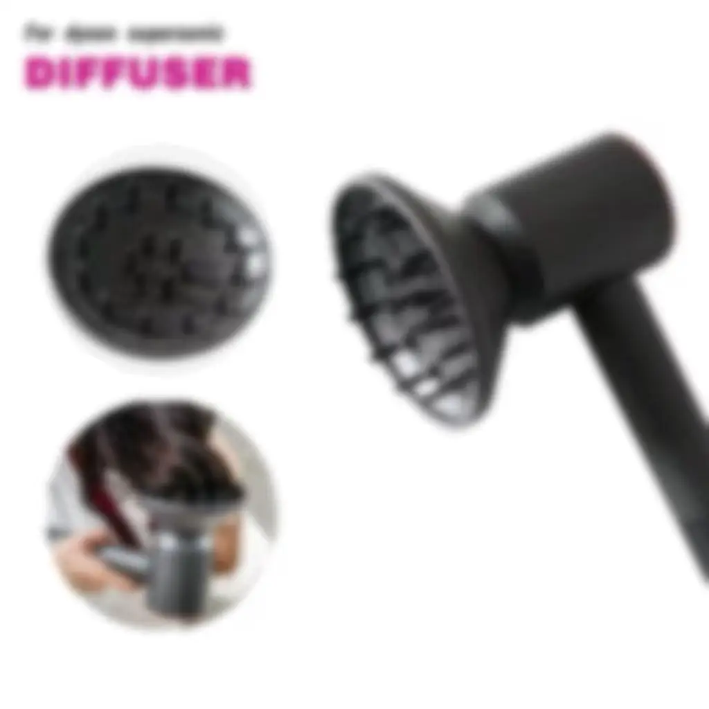 For Dyson Anti-Warping Nozzle HD01, HD02, HD03, HD04, HD08, HD15,Hair Dryer Diffuser Compatible