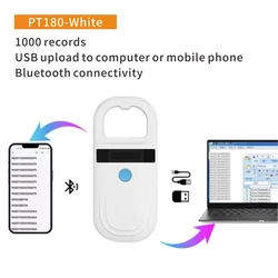 Bluetooth Iso11784/5 Fdx-b Dier Huisdier Id-lezer Chip Transponder Usb Rfid Handheld Microchip Scanner Voor Hond, katten, paard