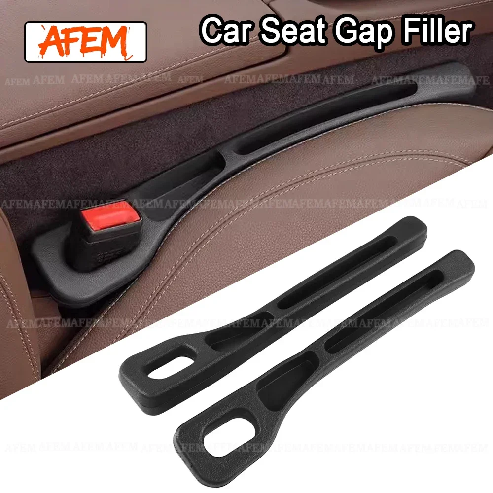 For Toyota RAV4 CHR Corolla Camry Highlander Auris Harrier Prius Crown Prado 120 150 Car Seat Gap Storage Strip Filler Storage