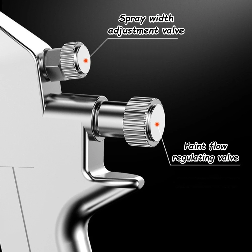 ปืนพ่นสีขนาดเล็ก ปืนพ่นสีแบบพกพาที่มีการฉีดพ่นสูง ออกแบบมาเป็นพิเศษสำหรับสีลาเท็กซ์ ชุดเครื่องมืออเนกประสงค์