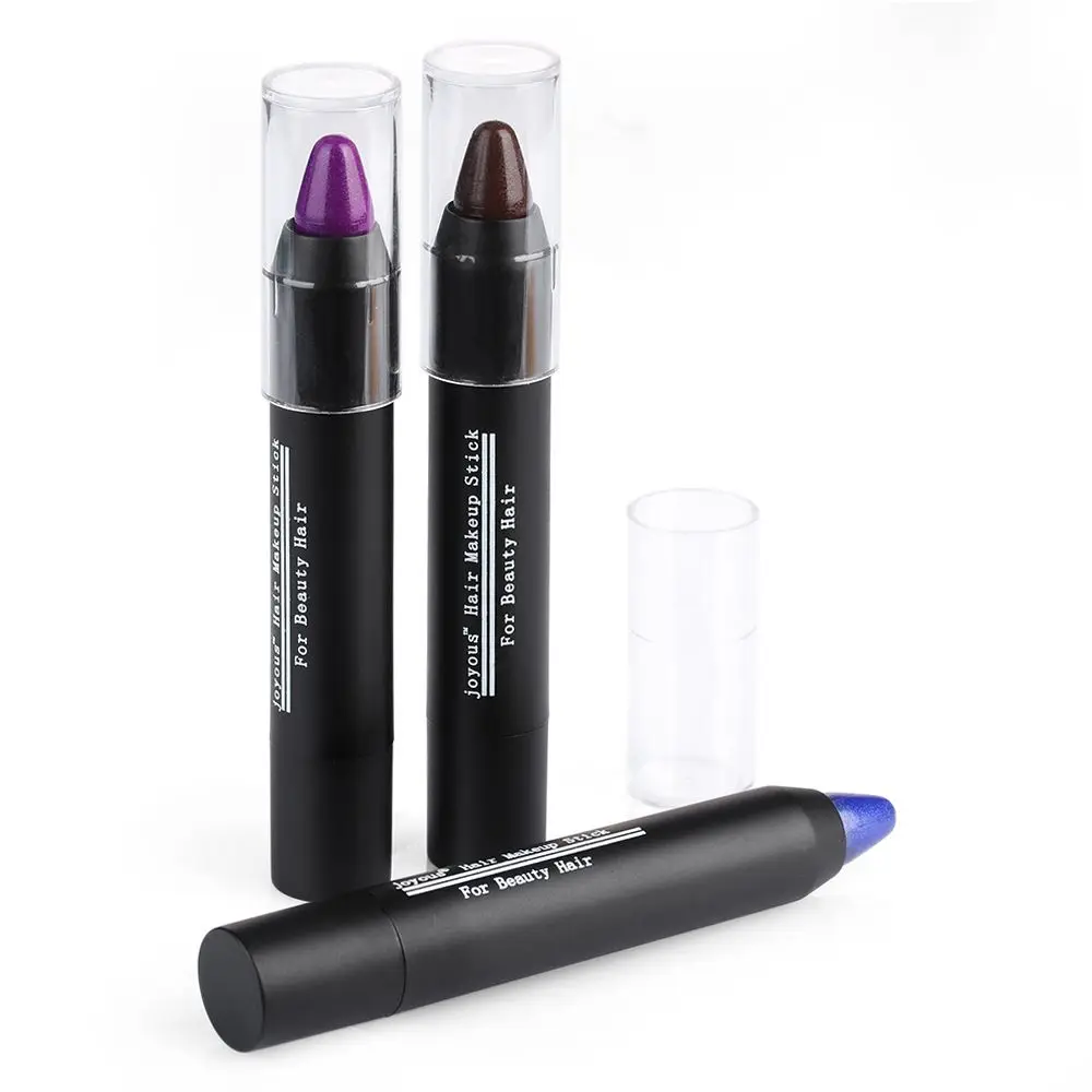 Non-toxic Stick Hair Salon White Hair Colour Dye Styling Chalk JOYOUS Hair Dye Pen One-Time Hairdressing Tool