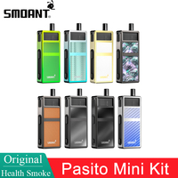 Original Smoant Pasito Mini Kit Built-in 1100mAh battery 3.5ml Pod Cartridge Fit P-1 0.6ohm P-3 1.0ohm Coil Vape Kit