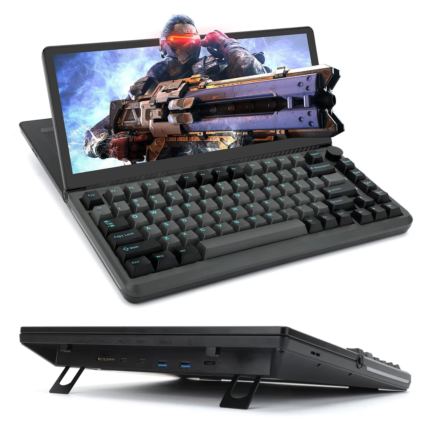 

Популярный дизайн, 13-дюймовый сенсорный экран K3, механическая клавиатура, 82 клавиши, портативный складной удлинитель экрана ноутбука для Windows Mac