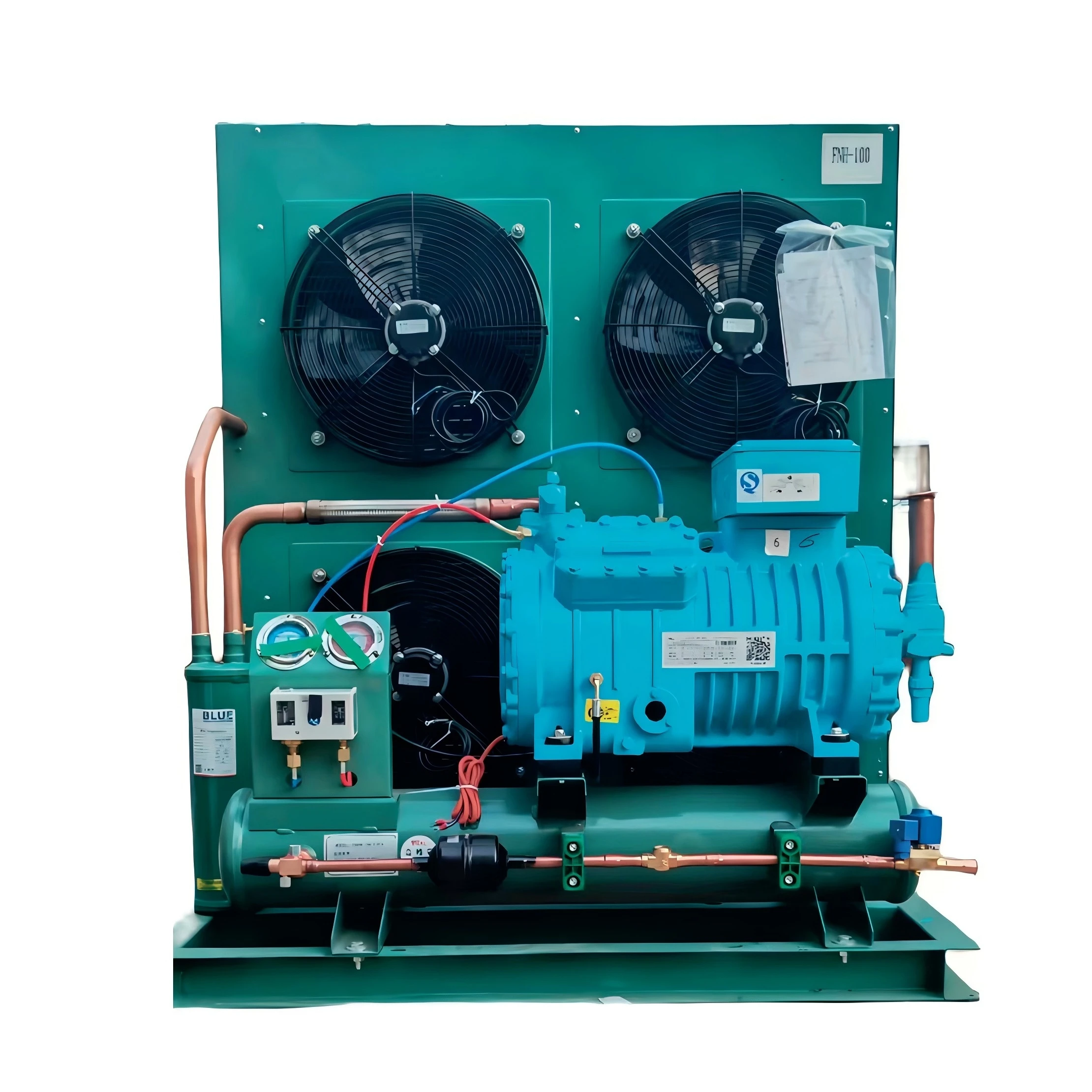 

H-Type Semi-Hermetic Reciprocating Compressor Condensing Unit 15HP for Cold Room and Freezer