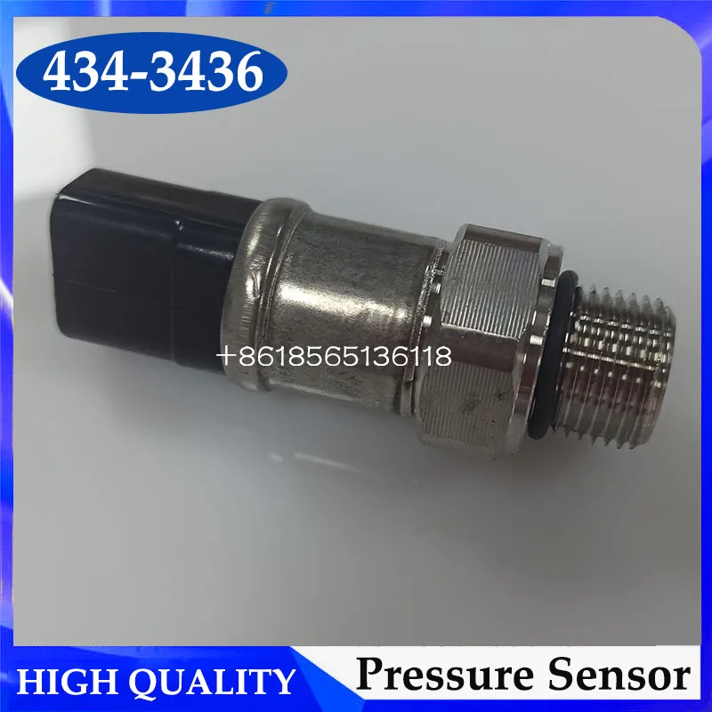 Excavator Parts 434-3436 4343436 Hydraulic Pump Main Pump High Pressure Sensor For CAT E315D 320D 323D 336D