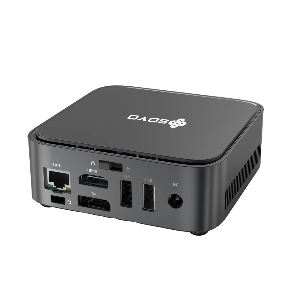 SOYO M4 Power Mini PC AMD Ryzen 3 3250C 8GB DDR4 256GB M.2 SSD