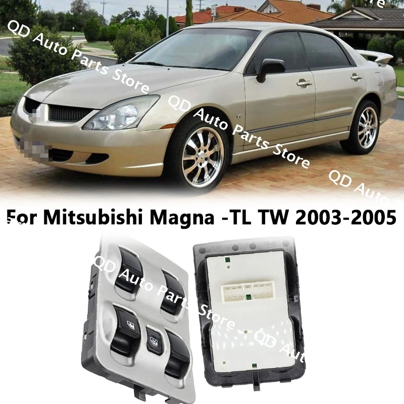 

OE MR932795 для Mitsubishi Magna -TL TW 2003-2005: Прямая замена, прочная автозапчасть, главный переключатель стеклоподъемника с электроприводом