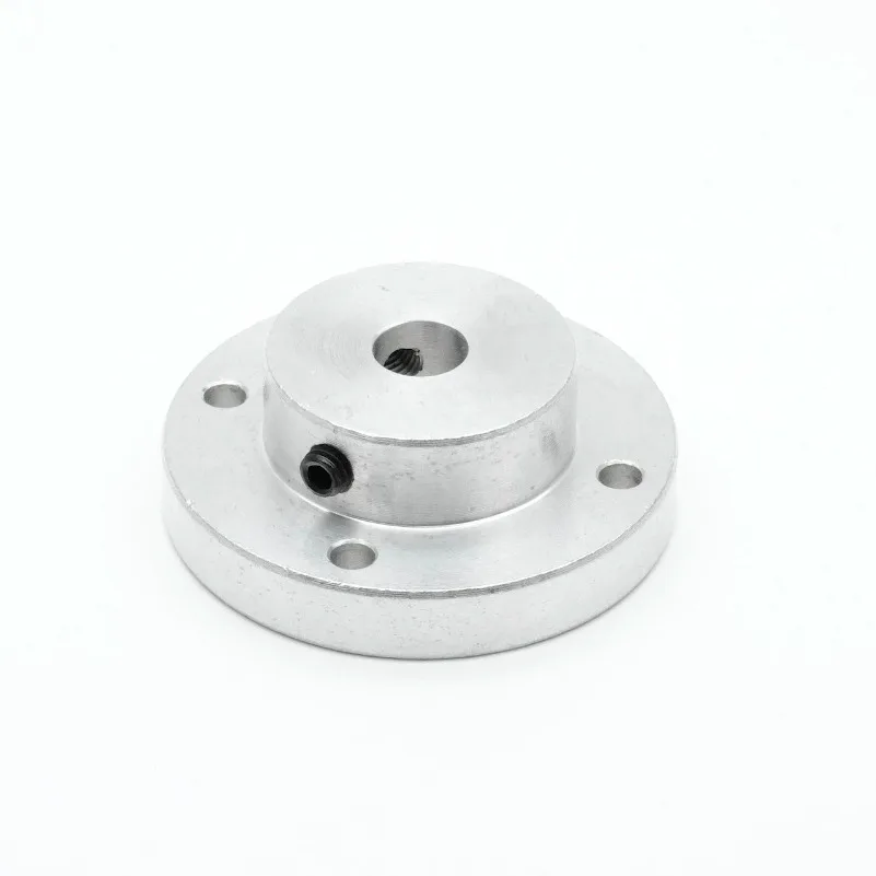 FOR Aluminum Alloy Flange Coupling 5/6/6.35/7/8/9/10~22MM Hole-Keyway 50MM Rigid Transmission Shaft Connection