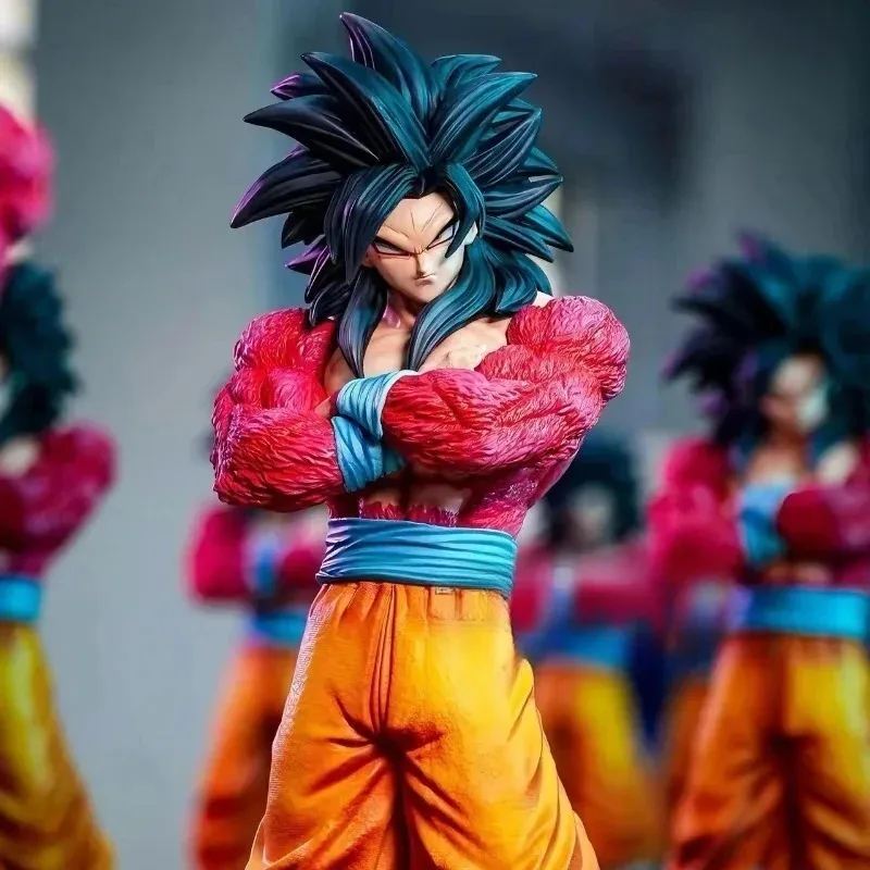 

Dragon Ball Figurine Super Saiyan 4 Goku Statue PVC Collectible Model Toy Gift