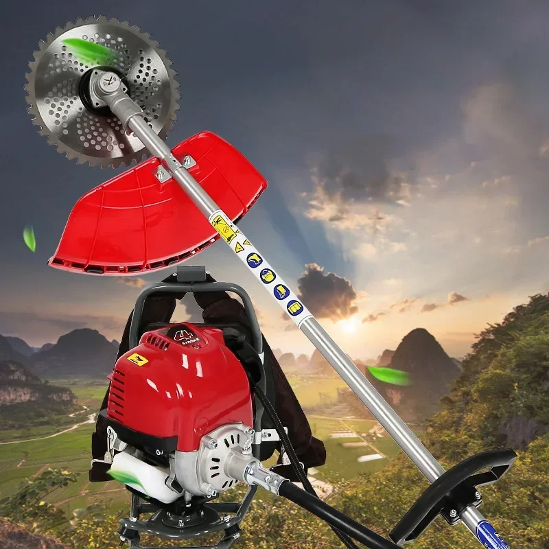 GX35 Grass Yard Mower Gasoline Trimmer 4 stroke Lawn Weeder Engine Remove Grass Tree Cutter Gasoline Lawn Mower
