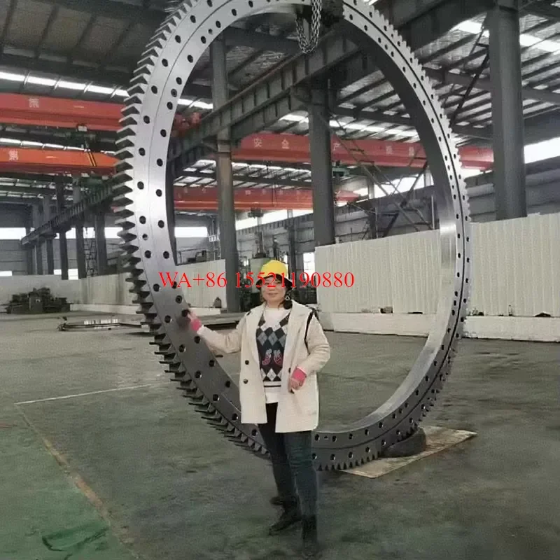 WMWMNU for EFANT Slewing Bearing Wind Power Generation Slewing Ring Large Bearing 4M With Gear