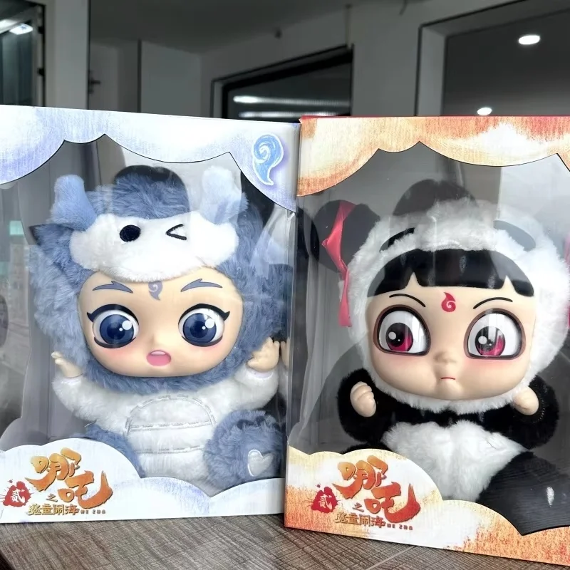 

In Stock New Nezha 2 Conquers The Dragon King Born Bonds Series Toys Cartoon Ne Zha Ao Bing Action Replica Figure Adult Kid Gift