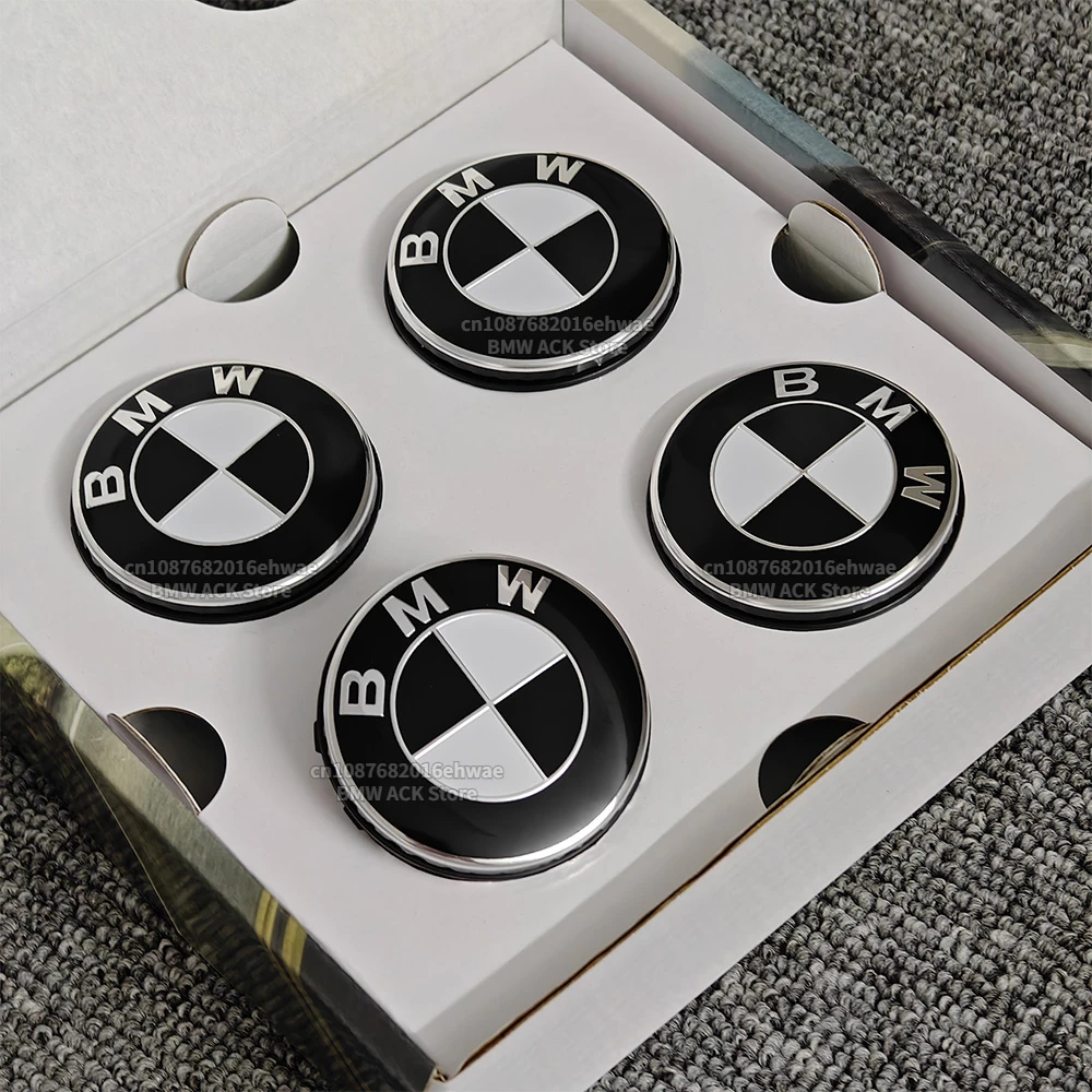 56 68mm Floating Wheel Center Caps for BMW E90 E91 E92 E93 F30 F10 F11 F04 E84 E83 F25 E70 F15 E72 F16 M3 M5 M6 Auto Accessories