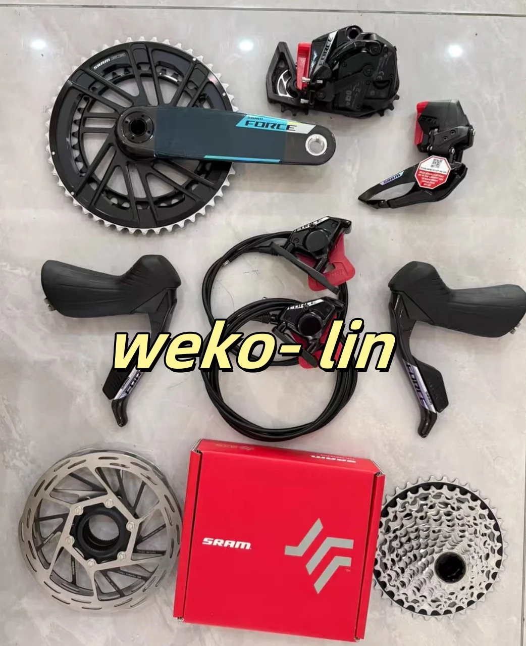 

FORCE AXS E1 groupset 2*12s гидравлический дисковый тормоз для шоссейного велосипеда