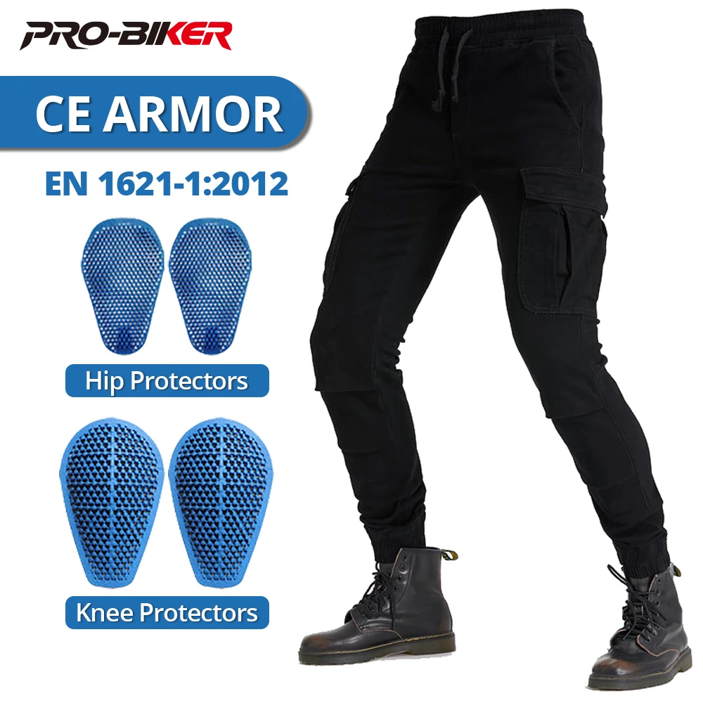 

Мотоциклетные брюки, ветрозащитные, всесезонные, с защитой от падений, для мотокросса и езды на мотоцикле, со встроенными защитными вставками CE.