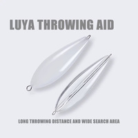 1pc 6g-50g Throwing Aid Fishing Float Bombard Bobber Slow Sinking Down or Floating Water Fishing Bobber Carp Sea Lure Tackle