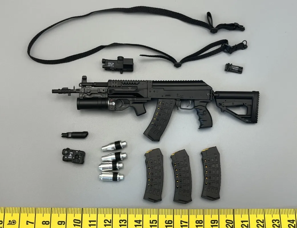 

AK12+GP25 Model for DAM 78105 1/6 Scale Soldier Russian Federation VDV
