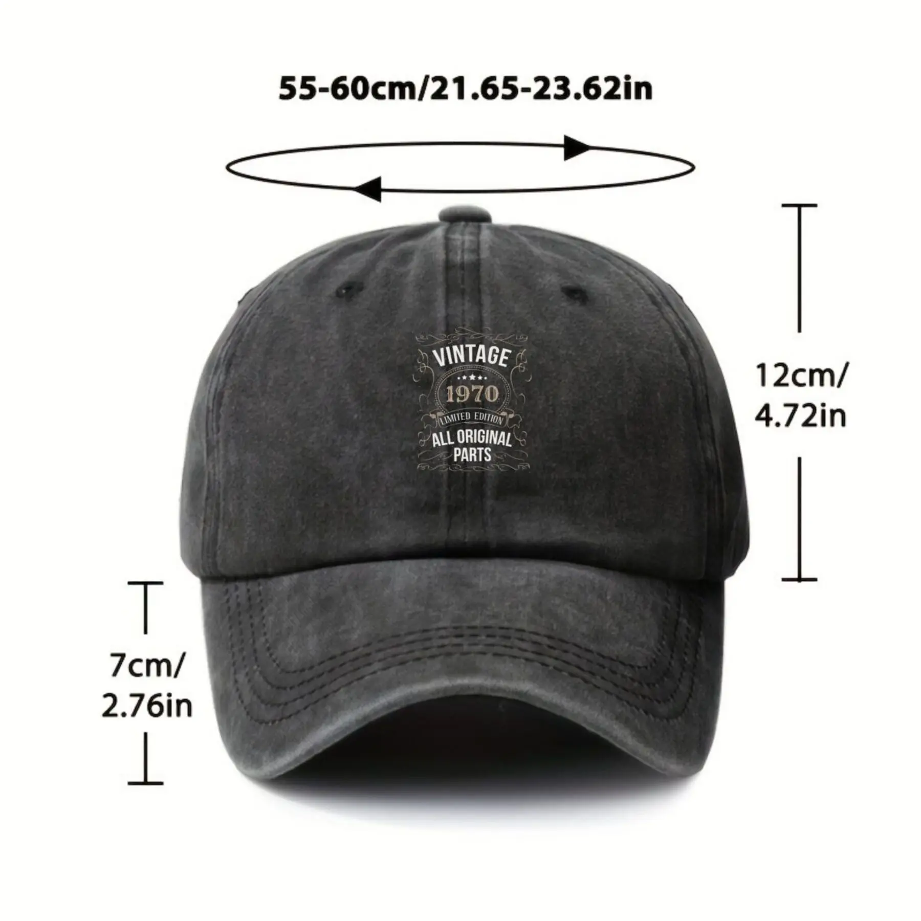 Vintage-1970-Limited-Edition-Unisex-Baseball-Cap-Washed-Cotton-Retro-Print-for-All-Seasons-Casual-Outdoor-Wear