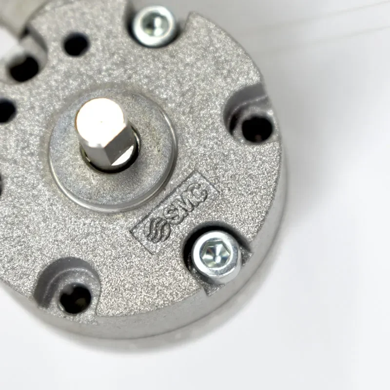 CRB2BW15-90SZ Double Shaft 90° Rotary Swing Cylinder Used Genuine Pulled with Throttle Valve