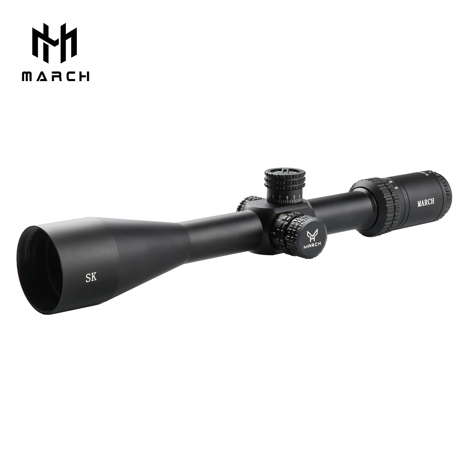 MARCH SK5-25X50 FFP IR Tactical Riflescope for Rifle Hunting Optical Collimator Airsoft Airgun Sight with Etched Glass view 4