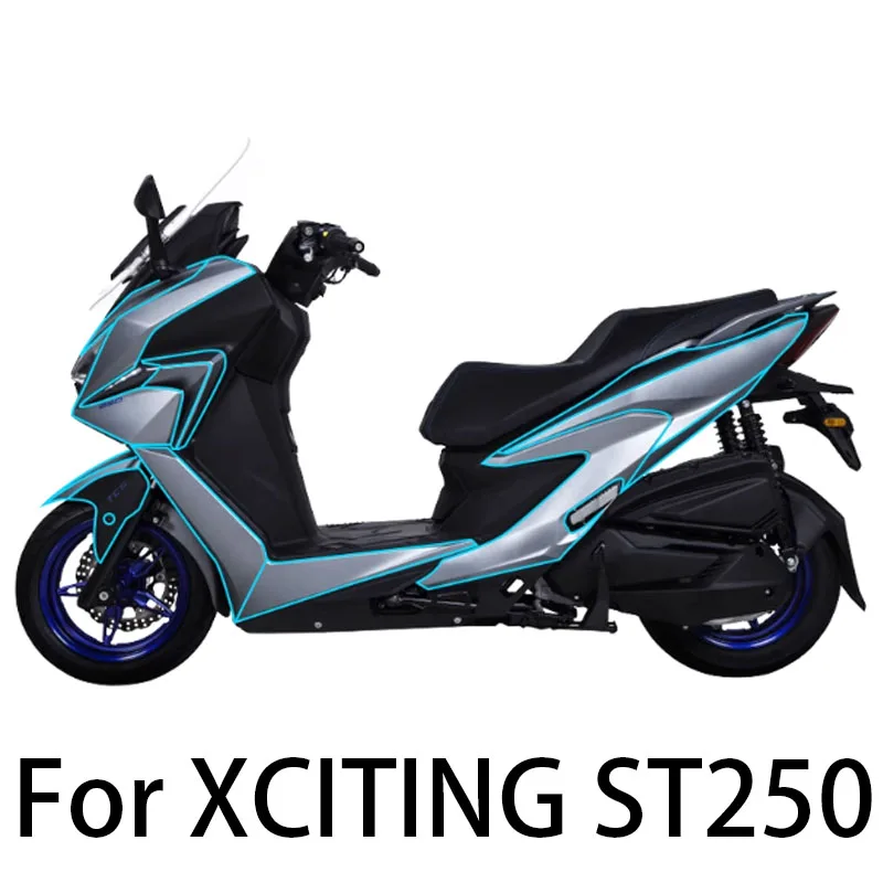 FOR XCITING ST250 Invisible Clothing Waterproof Sticker Lacquer Finish Protective Film Motorcycle Modify Accessories