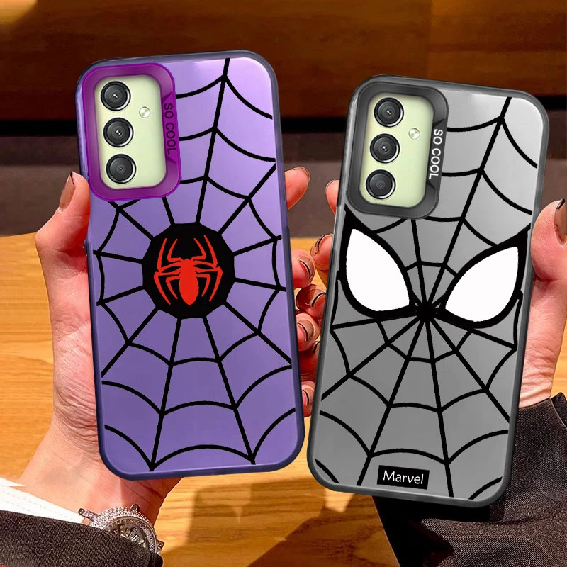 Marvel Spider Man Case For Samsung Galaxy M34 5G Cover Shockproof Protective Funda For Samsung M 34 GalaxyM34 Hard Soft Bumper