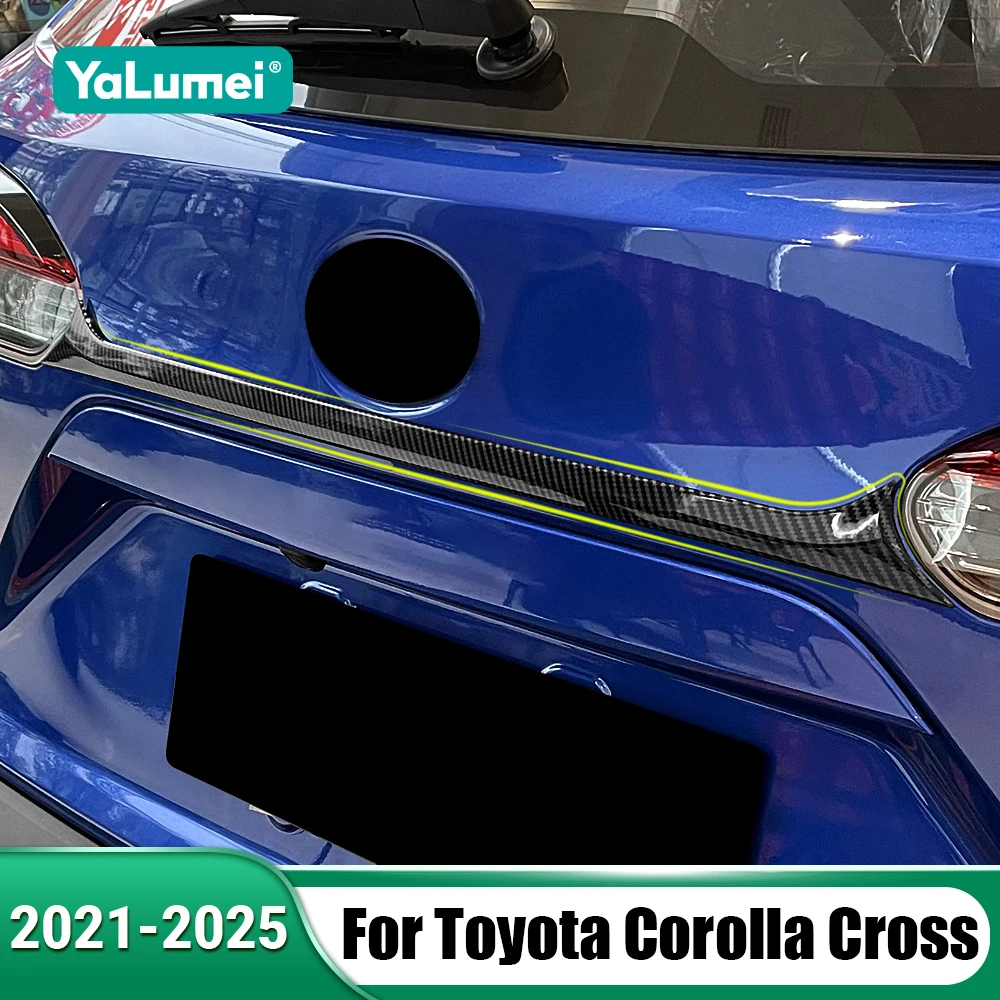 Für Toyota Corolla Cross XG10 2021 2022 2023 2024 2025 Hybrid Heckklappen-Oberleistenverkleidung Exterieur-Zubehör