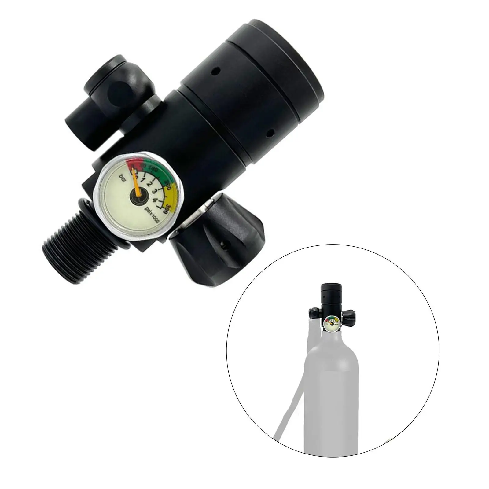 Scuba Regulators Regulator Parts Oxy Tank Valve Underwater Sturdy Easy Installation Air Tank Regulator