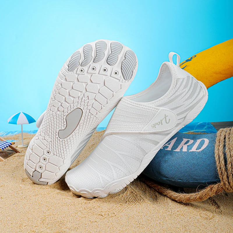 New Nen Wading Shoes Breathable Upstream Quick Dry Aqua Shoes Couple Outdoor Anti-Slip Beach Swimming Barefoot Shoes