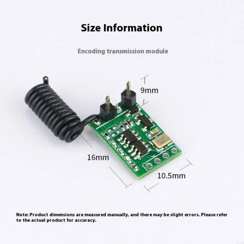 K3NB DC3-12V Rolling Code Transmitter Module Board For Automotive Remote Controllers And Anti Theft Devices 315/433MHz