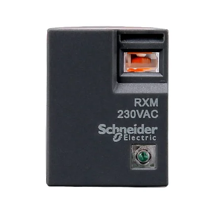 

RXM2LB2P7 Miniature plug-in relay - Zelio RXM2L - 2 C/O - 230 V AC - 5 A - with LED