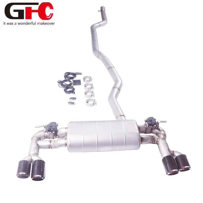 

Подходит для BMW 225i 2.0T f23 304 из нержавеющей стали Catback с клапаном выхлопной системы, звук спортивного автомобиля от 2019 до 2023 года.