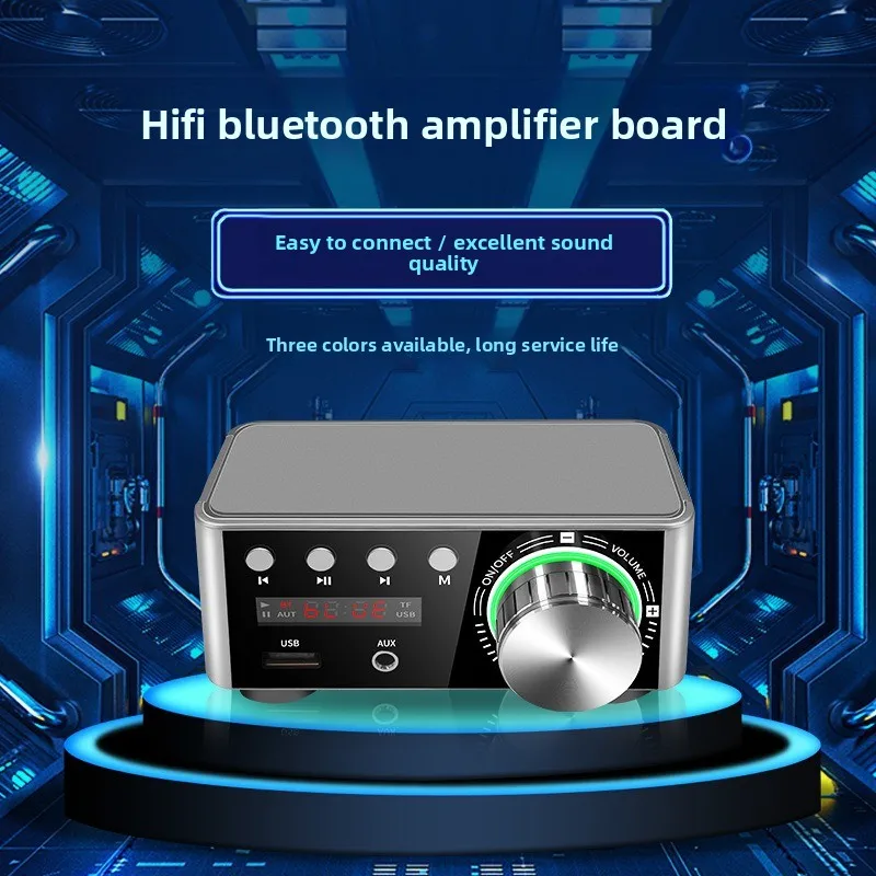 Bluetooth Digital Power Amplifier Class D Power Amplifier Mini Power Amplifier Hifi Fever Audio MP3 Lossless Player