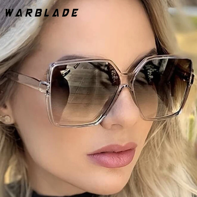 

Trendy Oversized Square Sunglasses Women Vintage Fashion Luxury Brand Sunglasses Men Outdoor Sports Driving Shades Ladies UV400