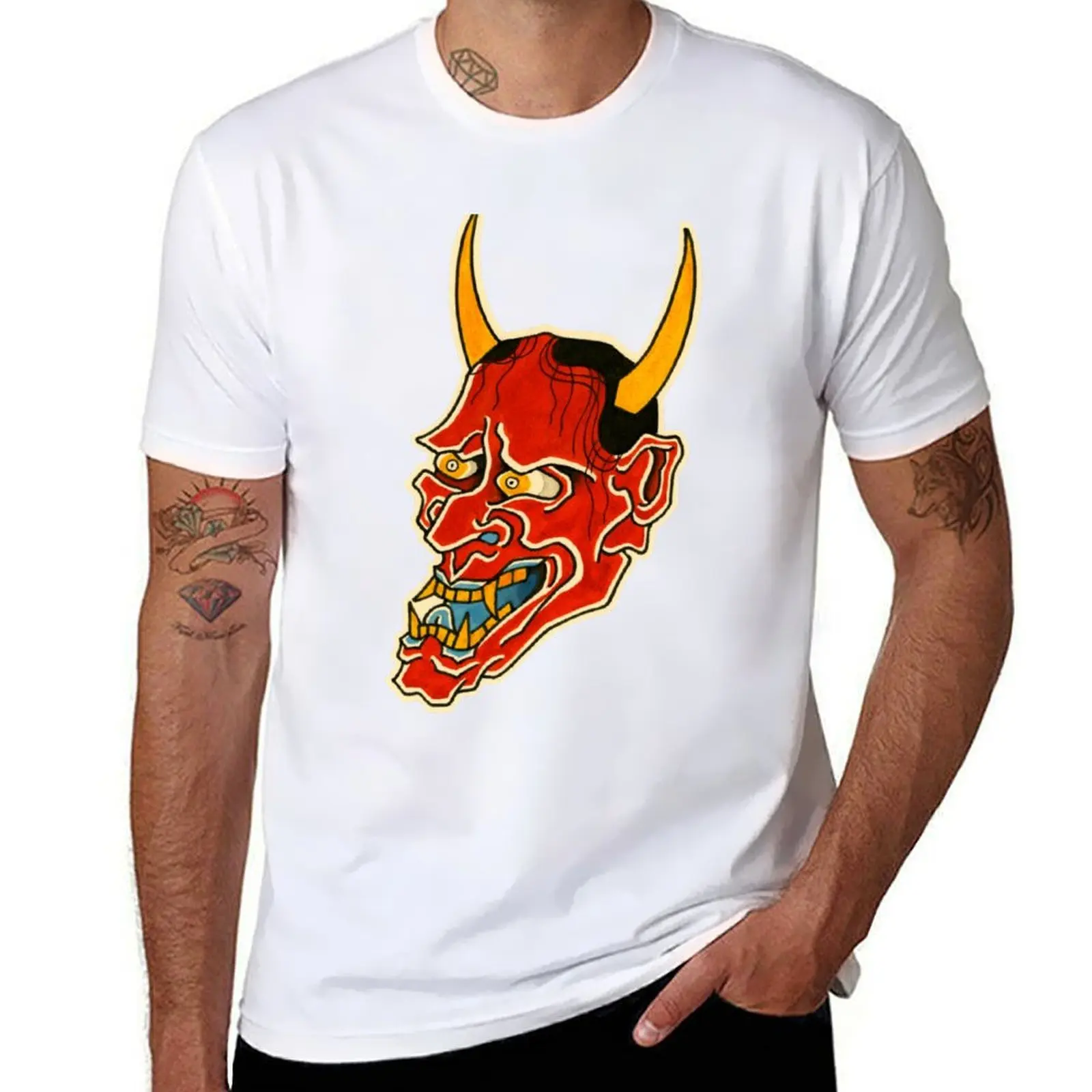 

men shirts g summer shirt for man Hannya T-Shirt t t man t cotton men shirt 100%