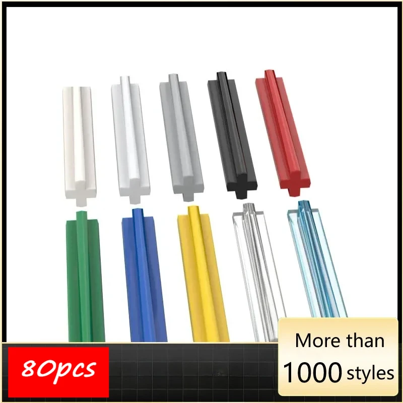 80PCS High-Tech Assemblare Particelle 3705 1x4 Albero Trasversale Mattoni Building Blocks Kit FAI DA TE Parte Sostituibile Giocattolo Per Bambini