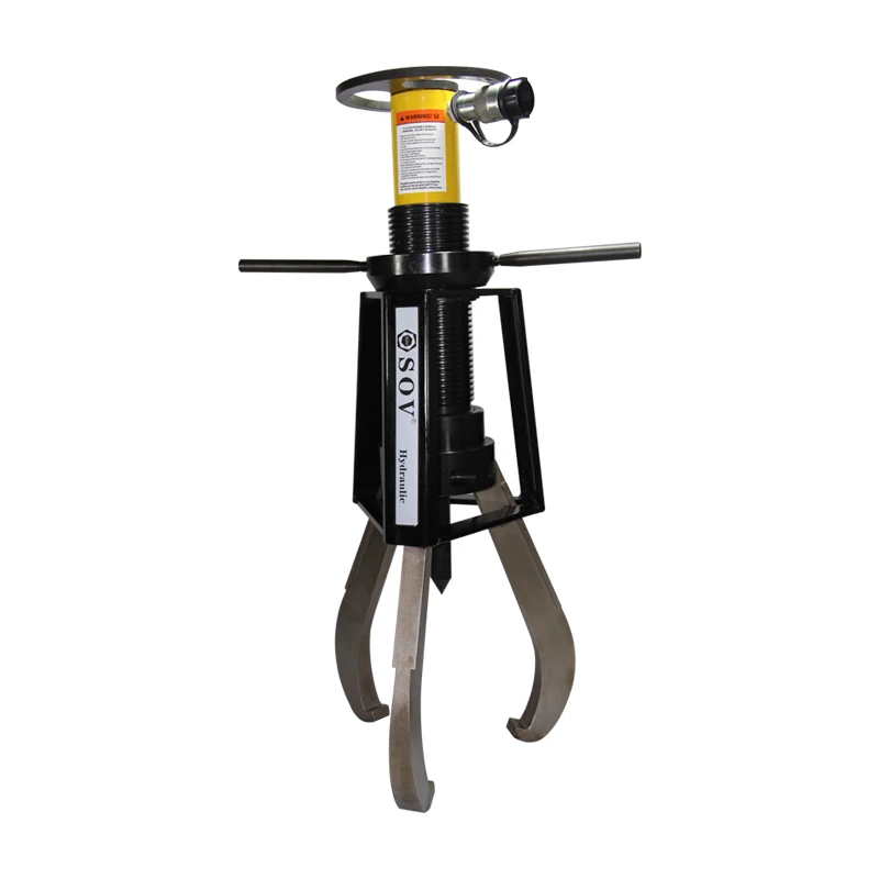 25 Ton Split -type Skid-resistant Hydraulic Gear 3-arm Puller  for Workpieces Disassemble