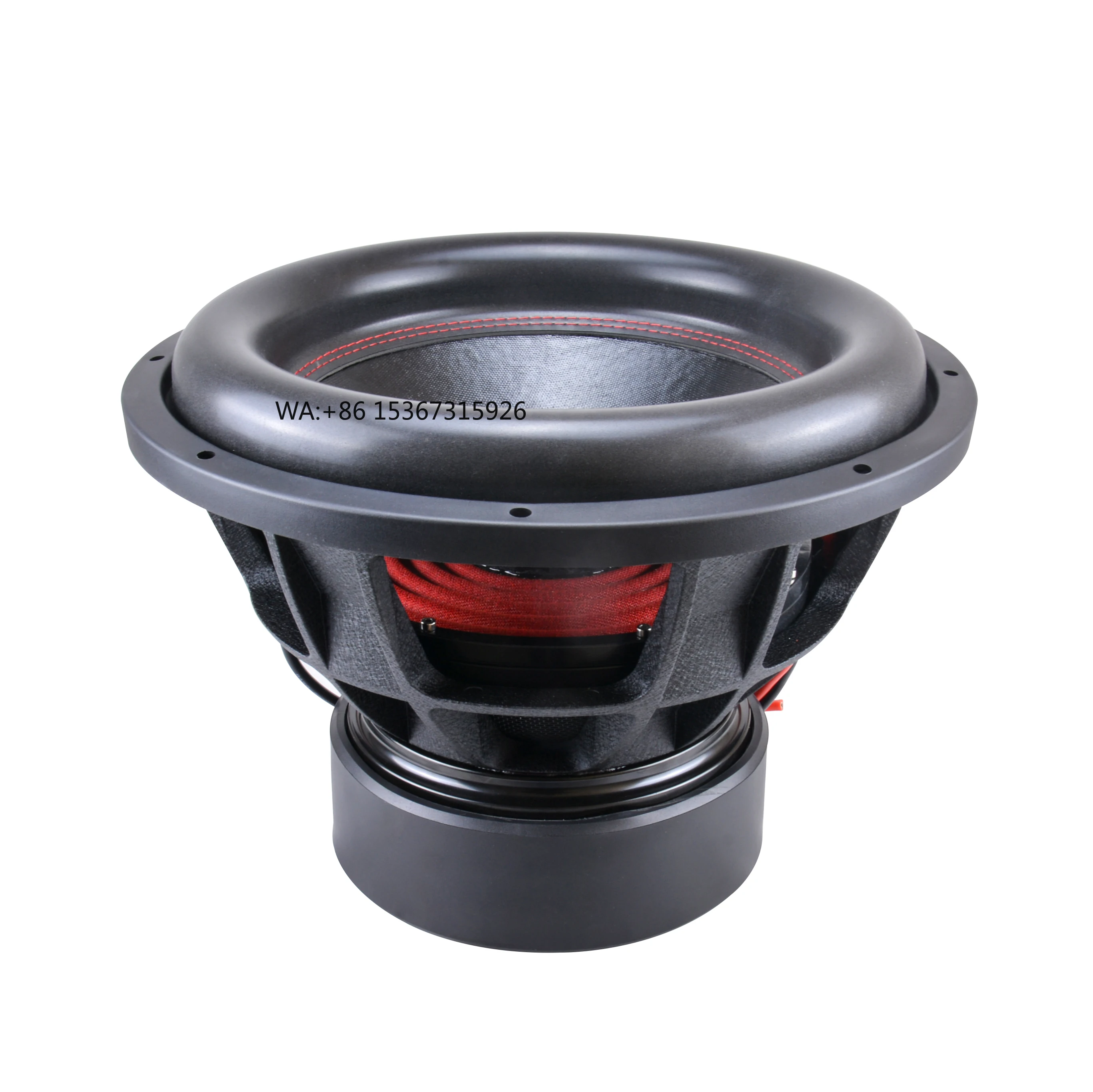 New Design Car Power 3000 Watt Max Power Car Beryllium Alloy Subwoofer Audio for Car Subwoofer