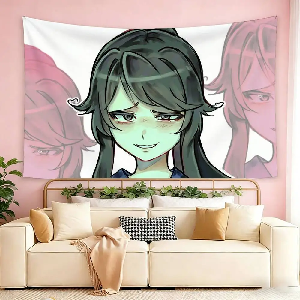 Ayano Aishi Y-Yandere Simulator  Flags Suitable For Party Club Outdoor Interior Wall Decoration Banner Fans Gift