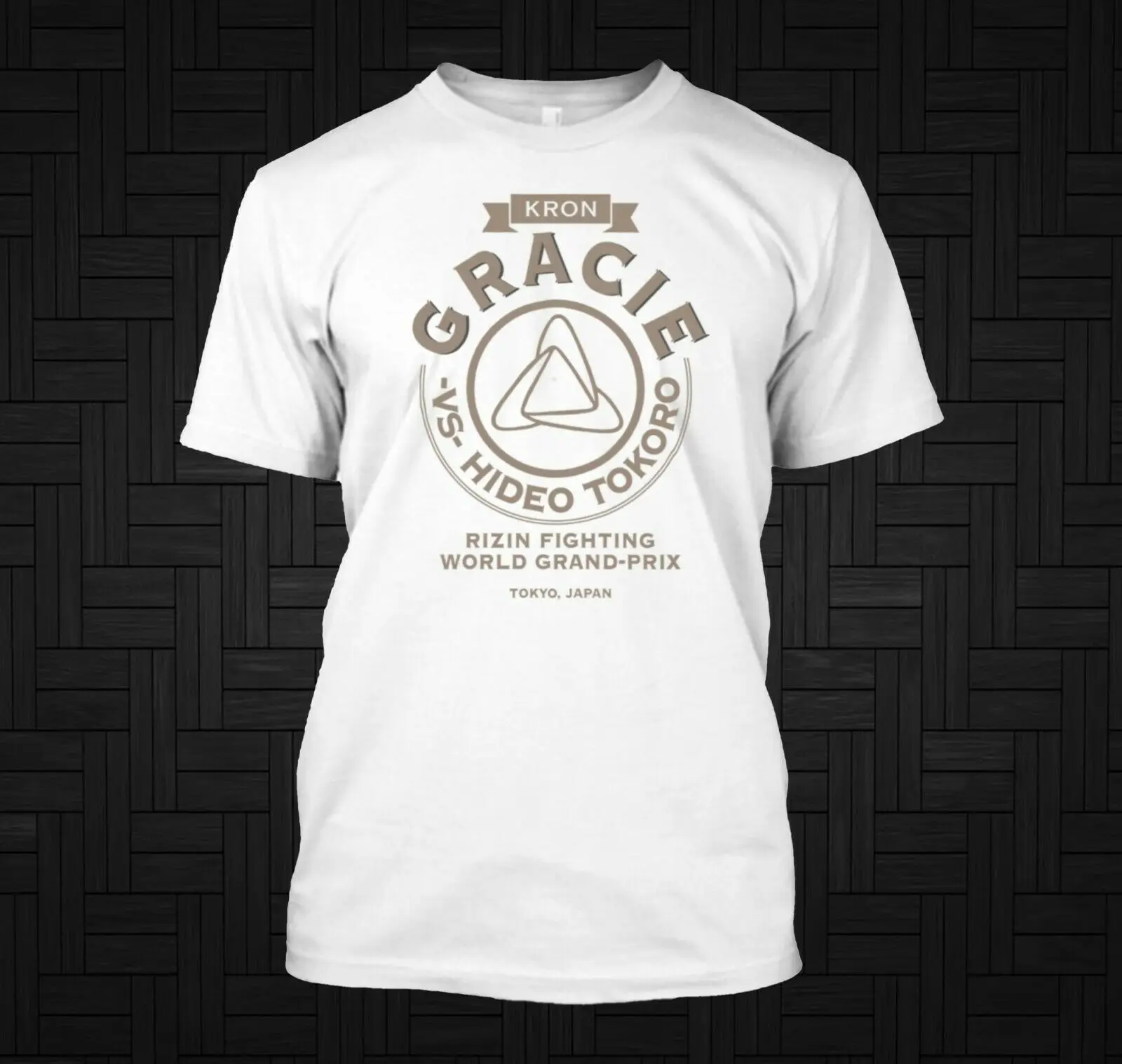 Kron Gracie Brazilian Jiu-Jitsu Tokyo Japan T-Shirt. Summer Cotton Short Sleeve O-Neck Mens T Shirt New S-3XL