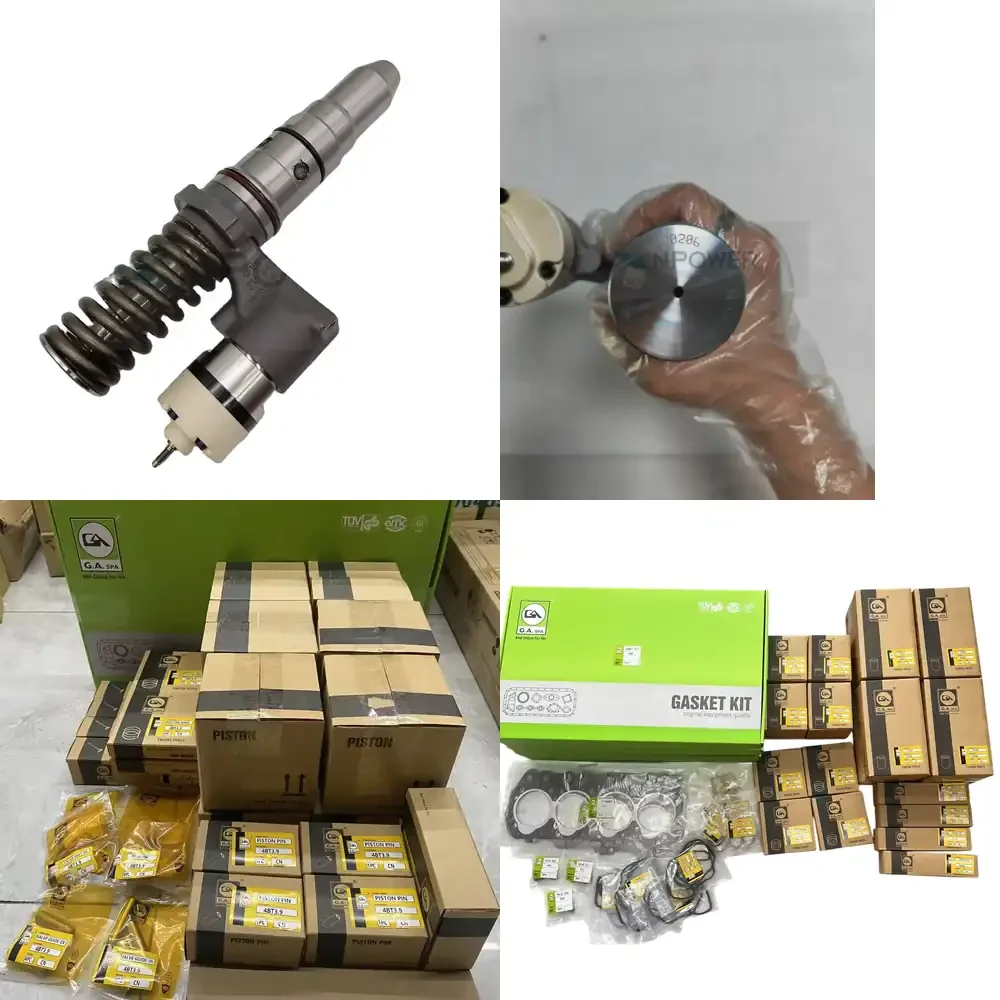 

2026 Hot Item Excavator Spare Parts 392-0206 162-8809 250-1306 20R-1270 Machinery Engine 3508 3512 Fuel Injector 3920206 for