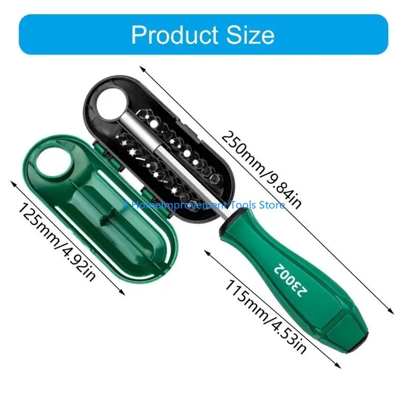 20peece Multibit Ratchets Outcriver Set для ремонта дома и проектов DIY 31KA