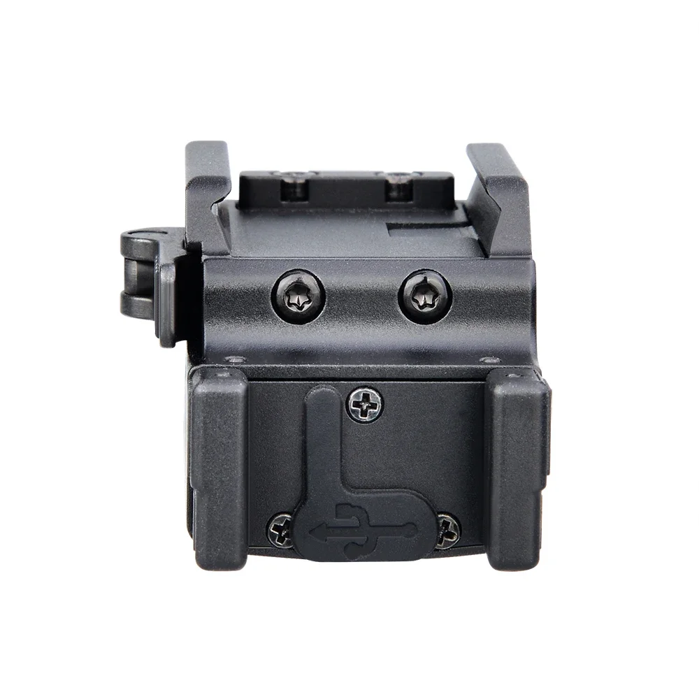 Trustfire GM23 Pistol Light Tactical 800 Lumen Rail Mounted Quick Release USB Rechargeable Led Flashlight for Glock 17 19