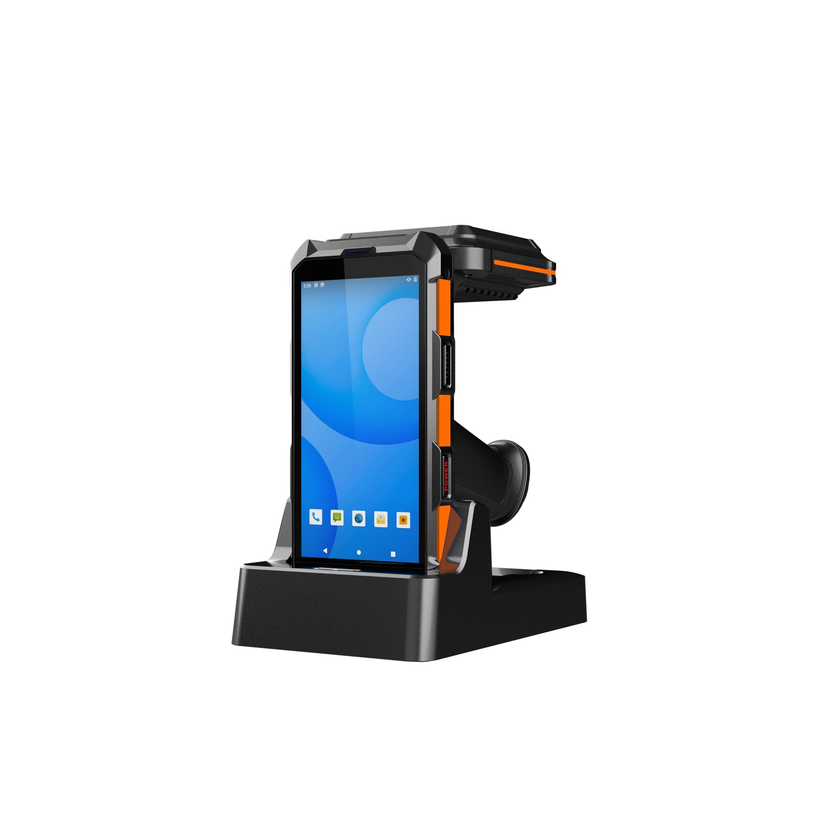 Terminal seluler RFID Android 13.0 4 + 64GB, dengan fungsi RFID UHF JT-974