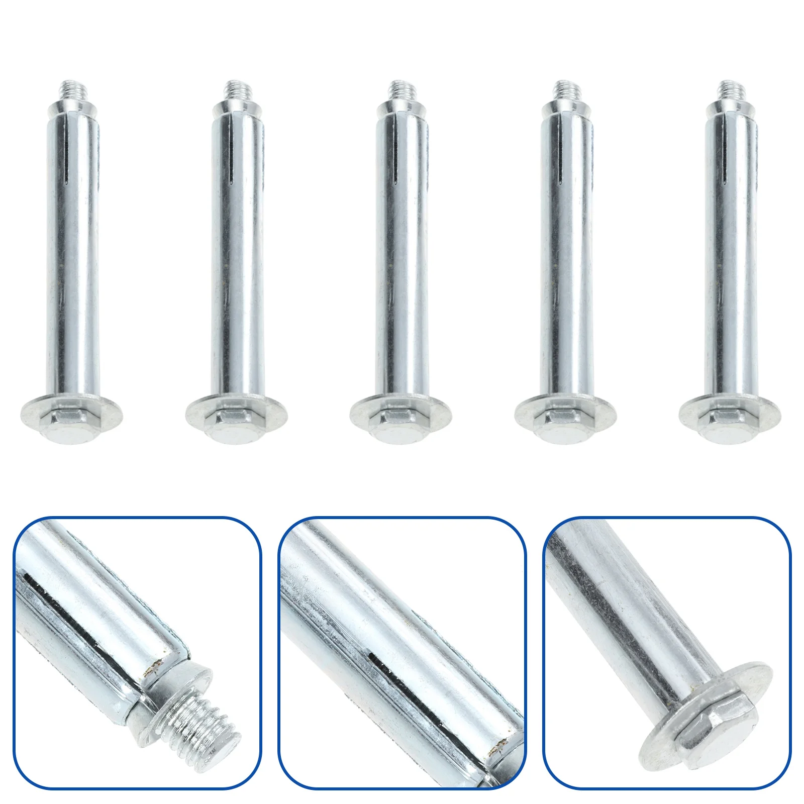 10 Pcs Speed Bump Screw Expansion Bolts Speeds Bumps Fastener Concrete Anchor Plasterboard