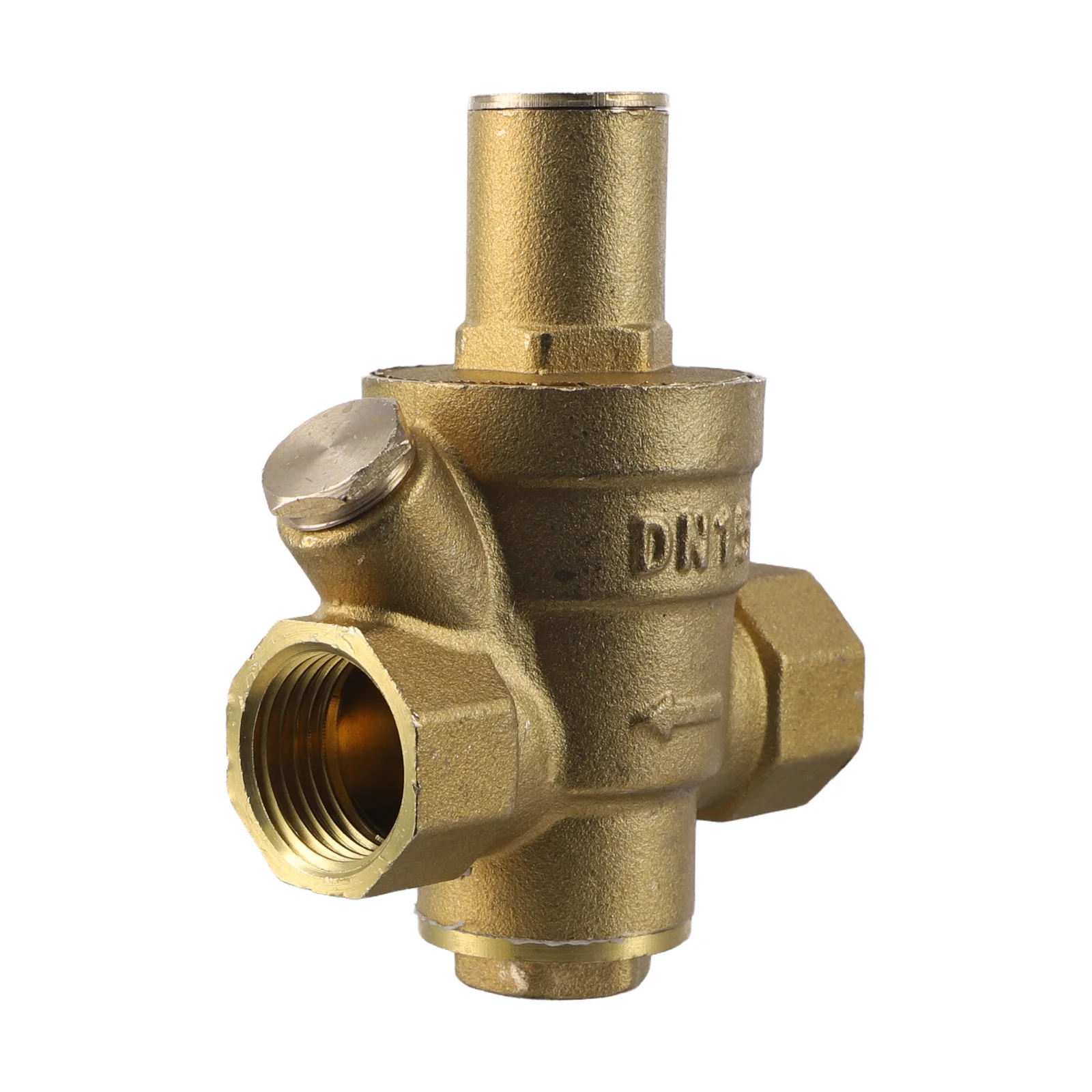 

Для сантехнических систем Регулируемый предохранительный клапан из латуни Универсальный для воды и масла Настраиваемые регулировки давления