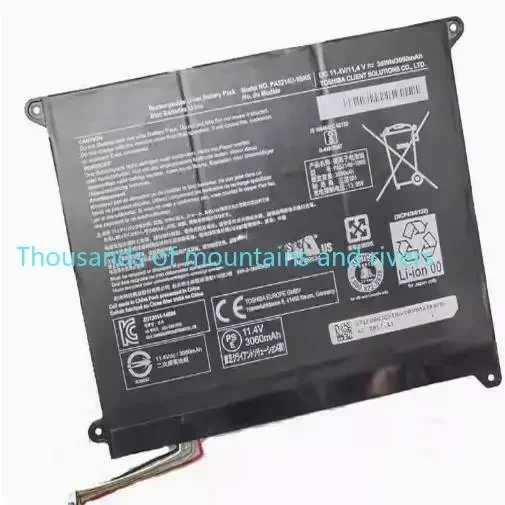 

New PA5214U-1BRS Laptop Battery for Toshiba Portege Z20T-B Z20T-C WT20-B Series Notebook PA5214U 11.4V 3060mAh 36Wh