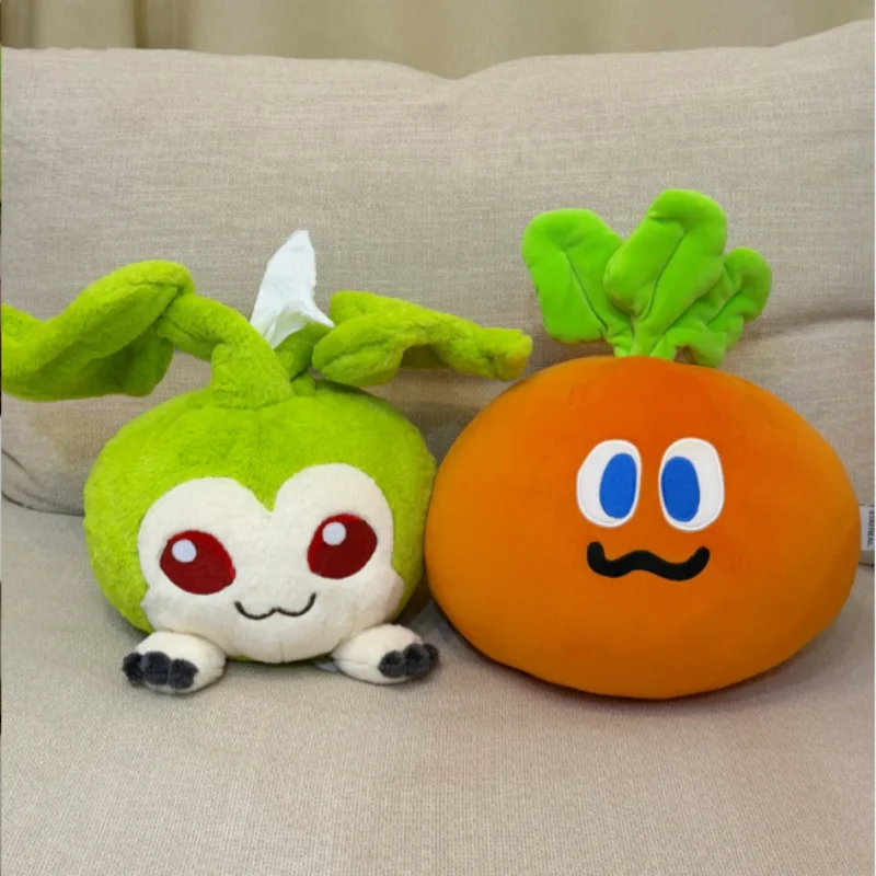 

Новый плюшевый держатель для салфеток Digimon Adventure Tanemon, мягкая плюшевая кукла, аниме-атрибутика для декора дома и офиса, подарок для фанатов аниме