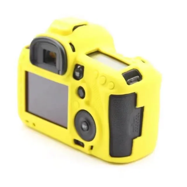 กระเป๋ากล้องป้องกันยางซิลิโคนสําหรับ Canon EOS 5D3 5DIII 5D Mark III 5DS 5DSr กล้อง DSLR @
