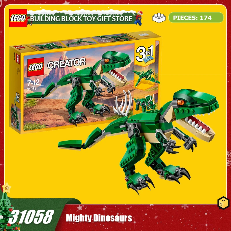 

Lego Building Blocks Dinosaur Tyrannosaurus Rex Building Blocks Toy Model Dinosaur Assembly Toy Set Children's Christmas Gift